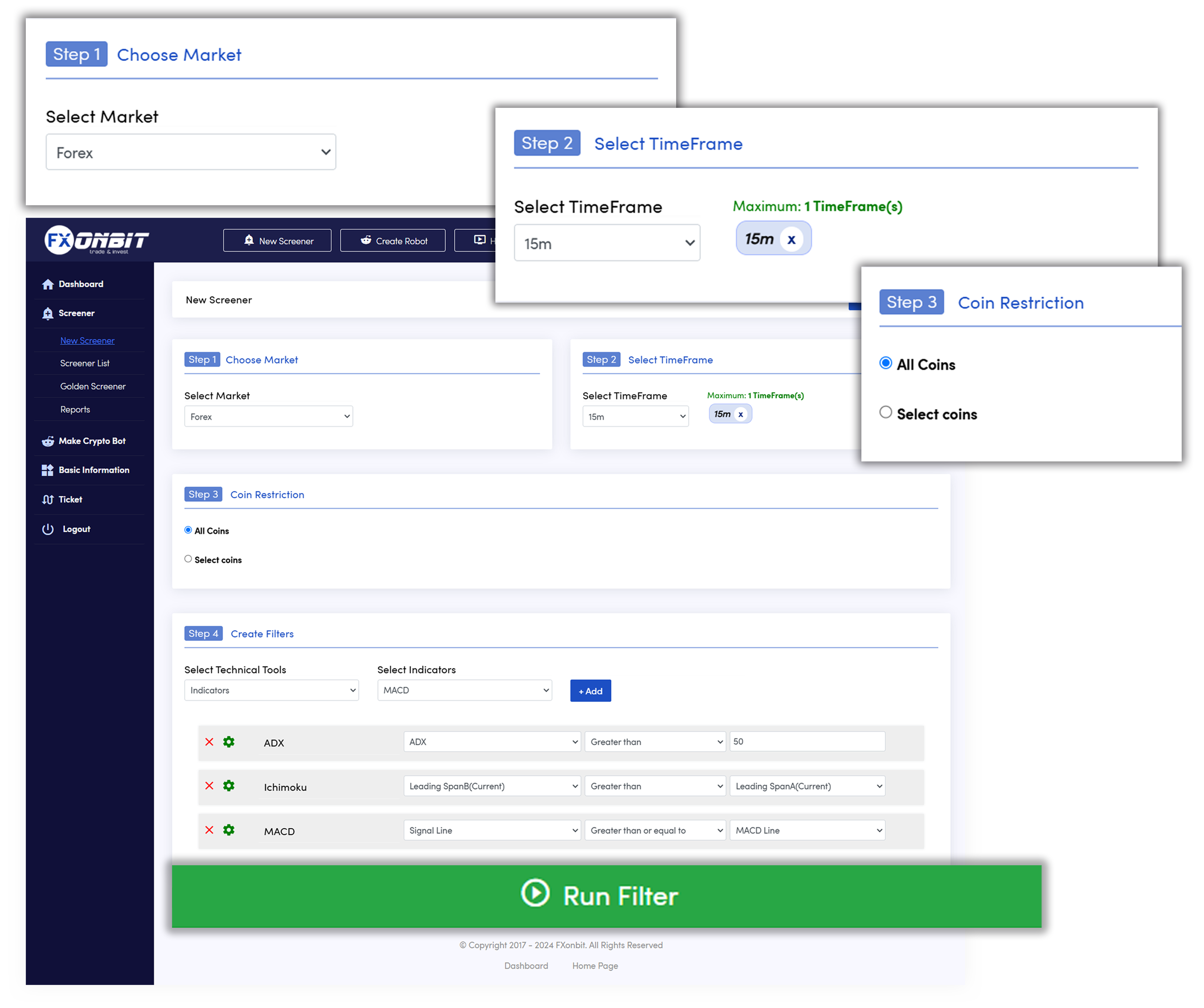 FXonbit Forex Screener UAE dubai