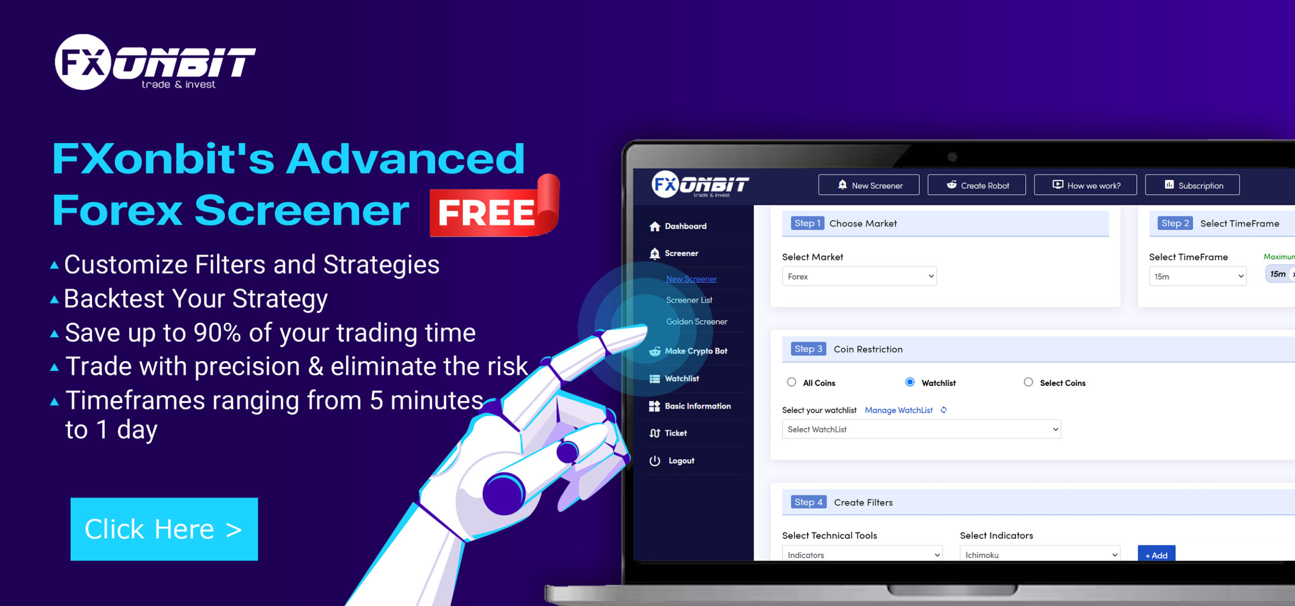 FXonbit's-Advanced-Forex-Screener