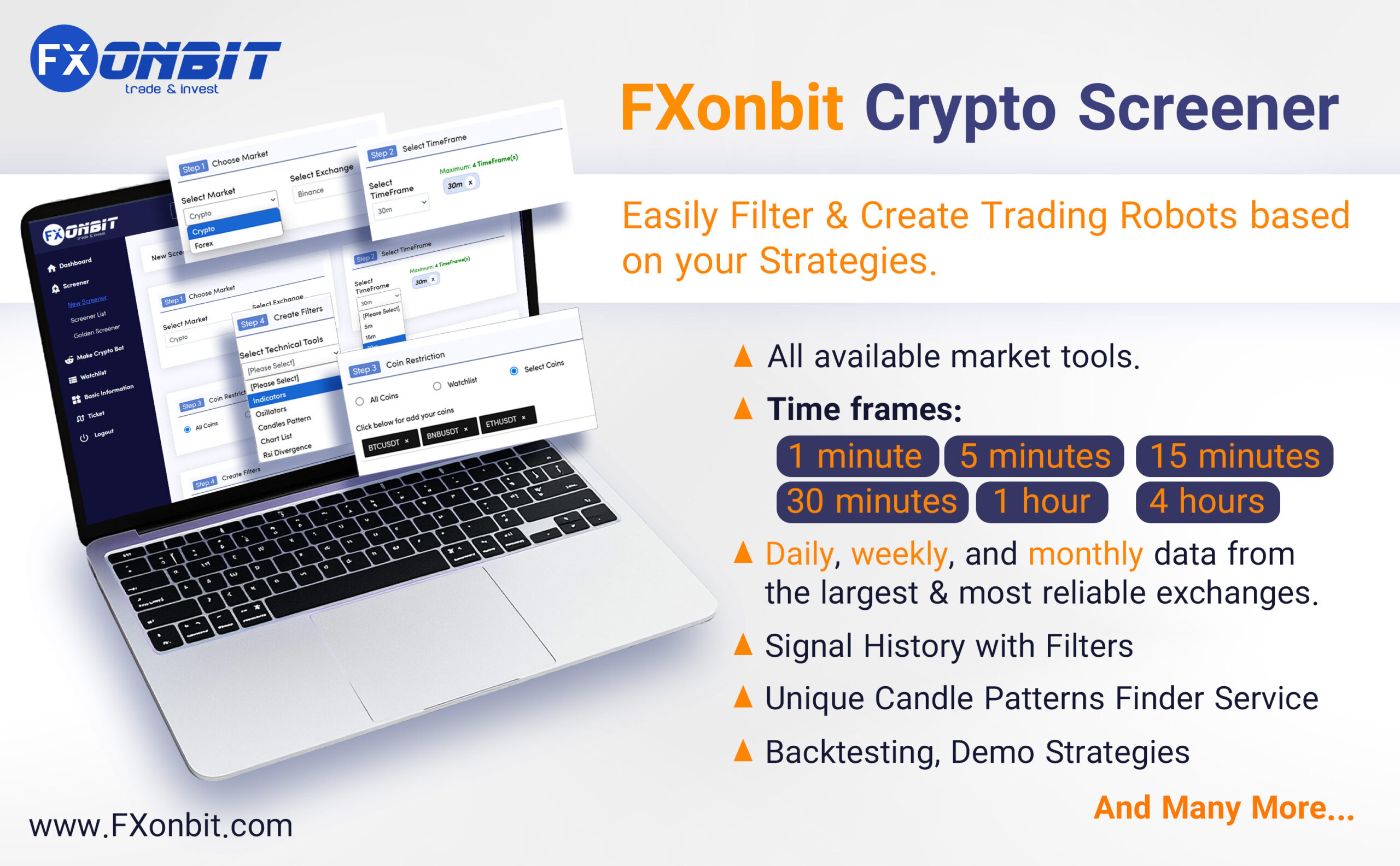 FXonbit Crypto Screener