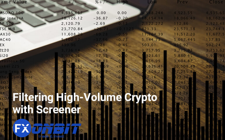 Filtering High-Volume Crypto with Screener