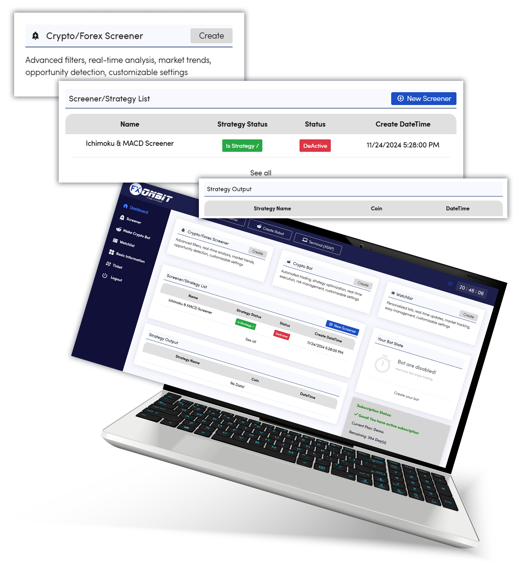 Forex Screener Dashboard