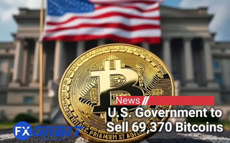 U.S. Government to Sell 69,370 Bitcoins