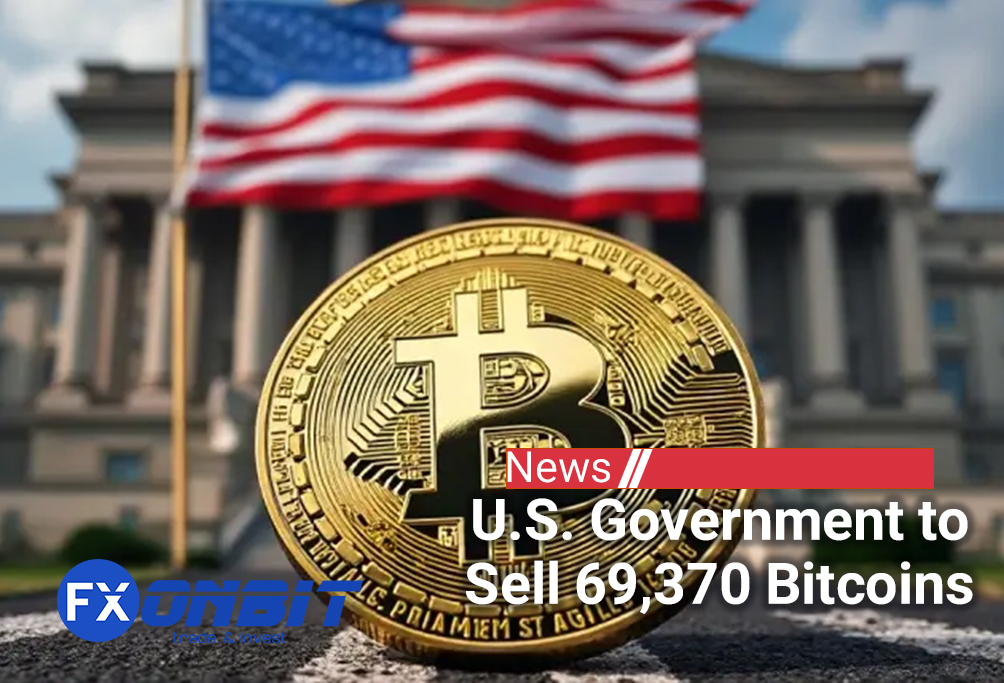 U.S. Government to Sell 69,370 Bitcoins